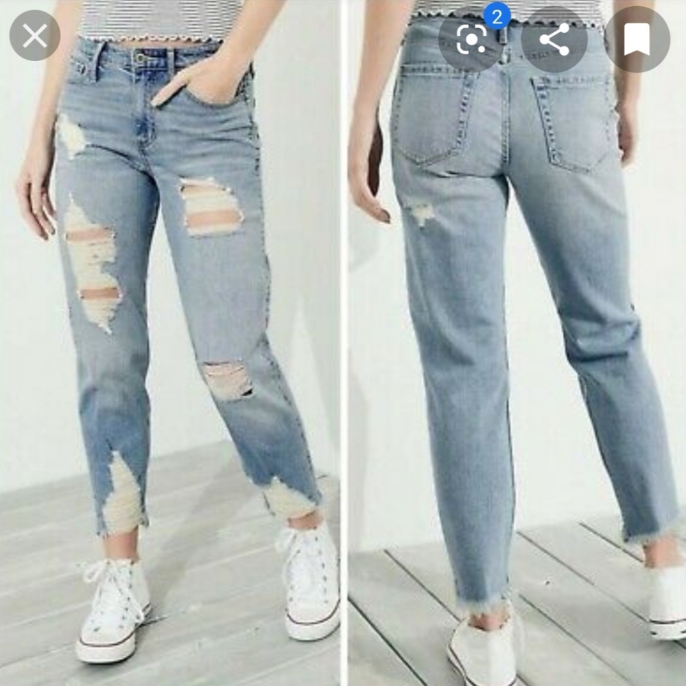 Hollister slim straight jeans